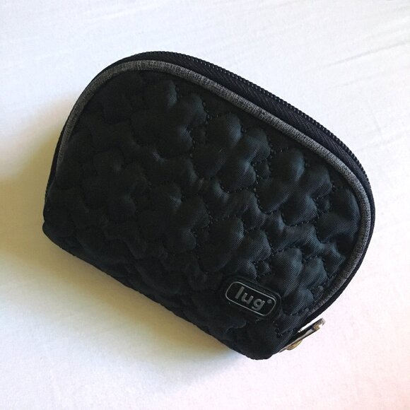 Lug Small Quilted Zip Pouch Pocket Wallet - Picture 4 of 12